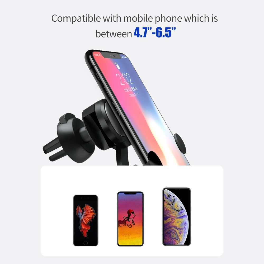 Автомобильный мини держатель для телефона NILLKIN iPhone XS автомобильный с креплением