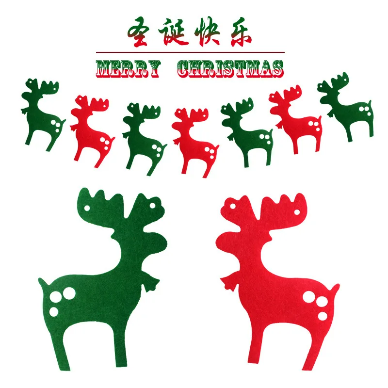 Украшение для рождественской вечеринки флажки с надписью &quotMerry Christmas&quot