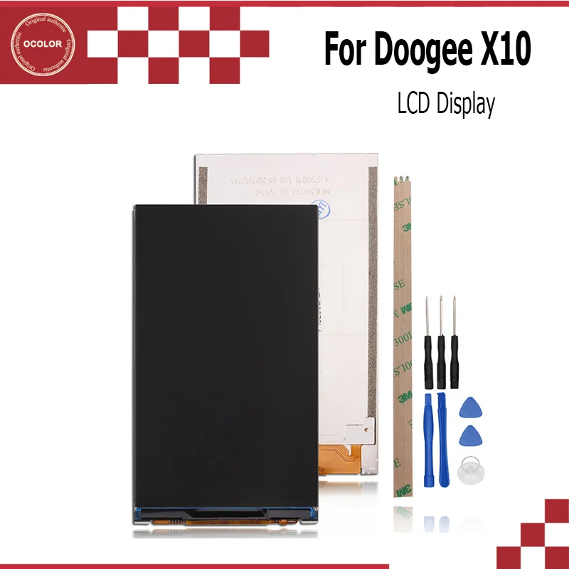 Ocolor5.0inch Для Doogee x10 смартфон ЖК дисплей экран идеальный мобильный аксессуары