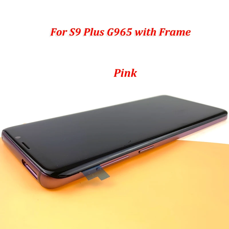 ЖК-дисплей с рамкой для SAMSUNG Galaxy S9 дисплей S9+ Plus G960 G965 сенсорный экран дигитайзер с инструментами 1 шт