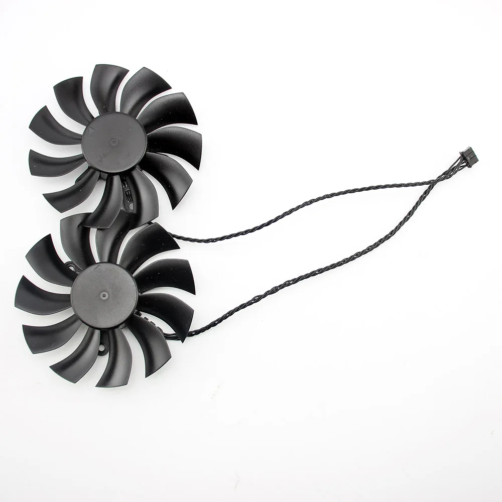 Бесплатная доставка 2 шт./лот PLA09215B12H 4Pin VGA кулер для видеокарты EVGA GTX970 ACX2.0