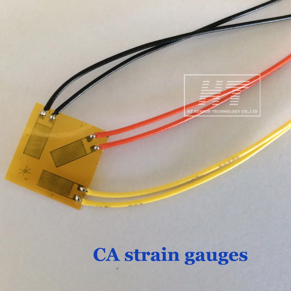 BE120-5CA с изолированными проволочными тензометрами для анализа измерения