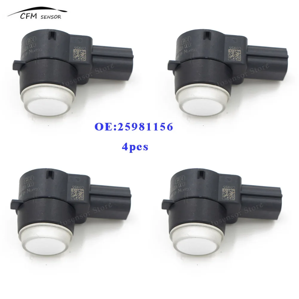 

4pcs New Brand 25981156 PDC Parking Sensor For GM 0263003981