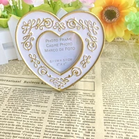 12pcslotfree shippingmodern romance heart photo frame wedding table decor place card holder party giveaway for guest