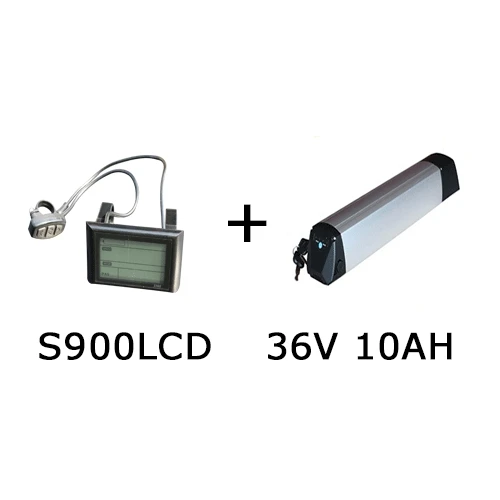 10Ah S900LCD 350 W набор преобразования для электрического велосипеда 2" 26" 700C комплект велосипедных двигателей с 36 V 10Ah 12Ah электрический велосипедный аккумулятор bicicleta electrica - Цвет: 10Ah S900LCD