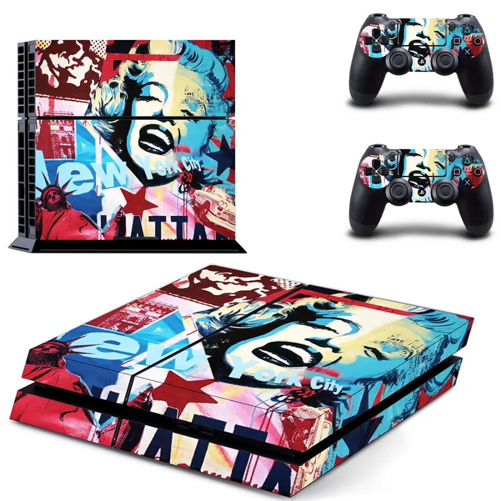 Дни игры Ограниченная серия PS4 Кожа Наклейка виниловая для sony Playstation 4 консоль и 2 контроллера PS4 Кожа Наклейка