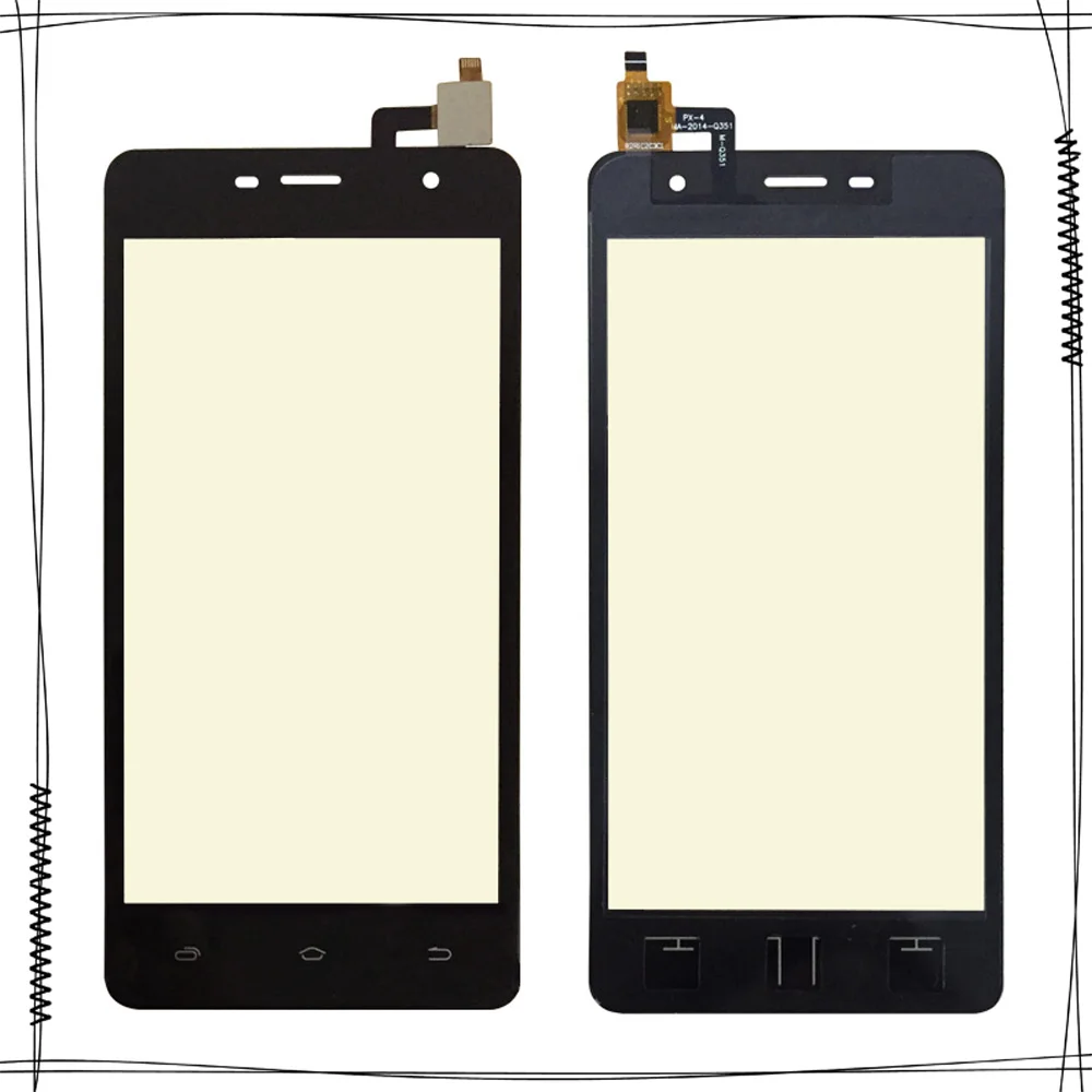 Сенсорный экран для Micromax Q351 сенсорная панель дигитайзер экрана переднее стекло
