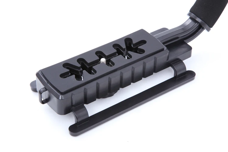 C Форма флэш кронштейн держатель видео ручка Ручной Стабилизатор рукоятка для