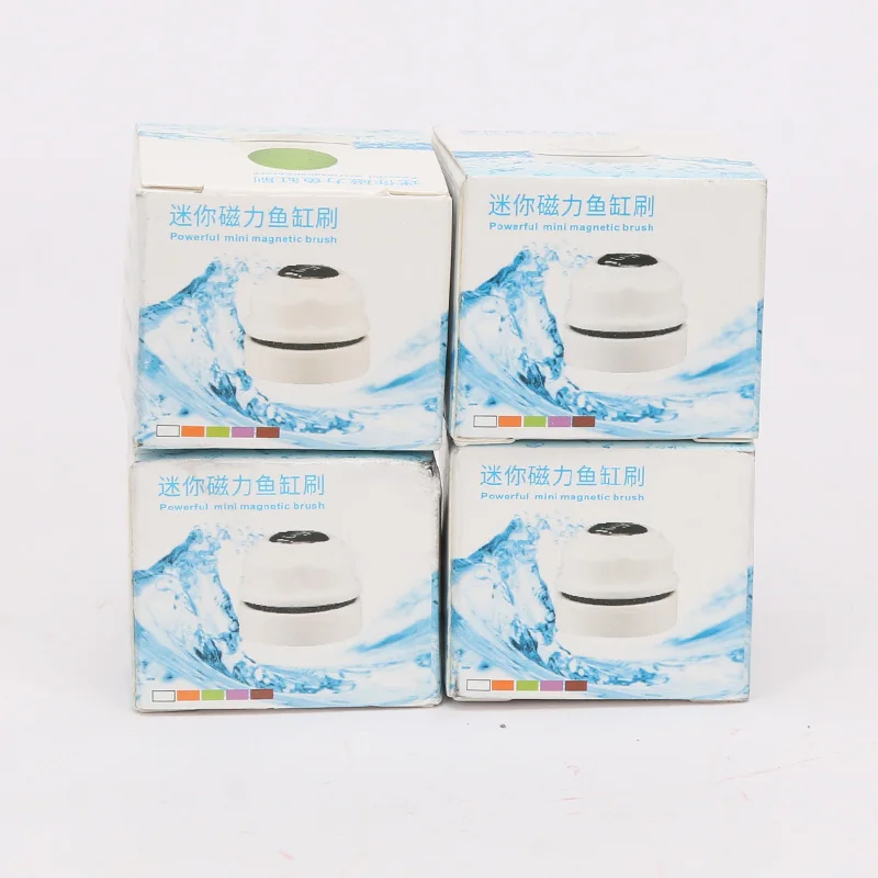 Мини аквариум магнитный очиститель аксессуары для аквариума щетка Сильный