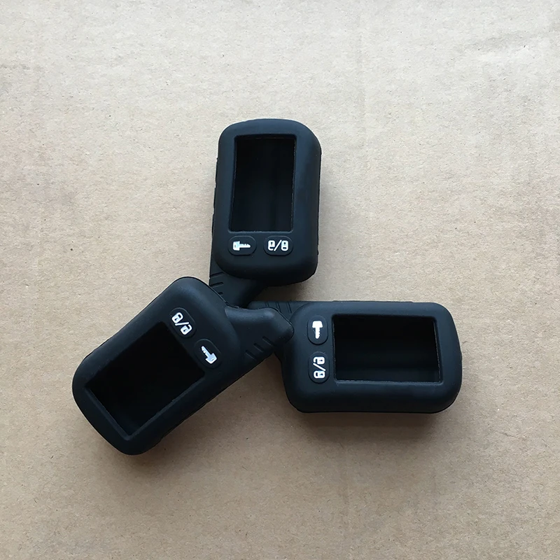 Силиконовый чехол для автомобильного ключа Tomahawk TZ9010 TZ9030 TZ9020 TZ7010 Lcd двухсторонний