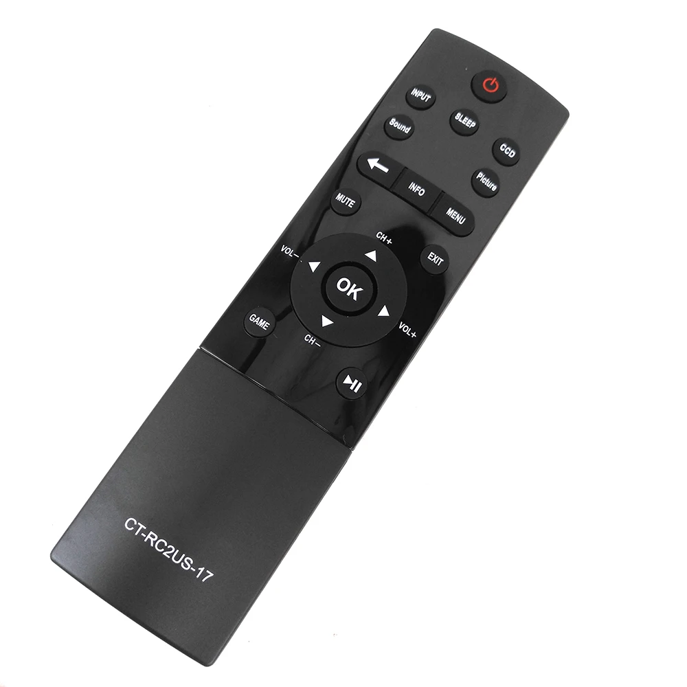 Новый оригинальный для Toshiba CT RC2US 17 CTRC2US17 ТВ пульт дистанционного управления 55L621U