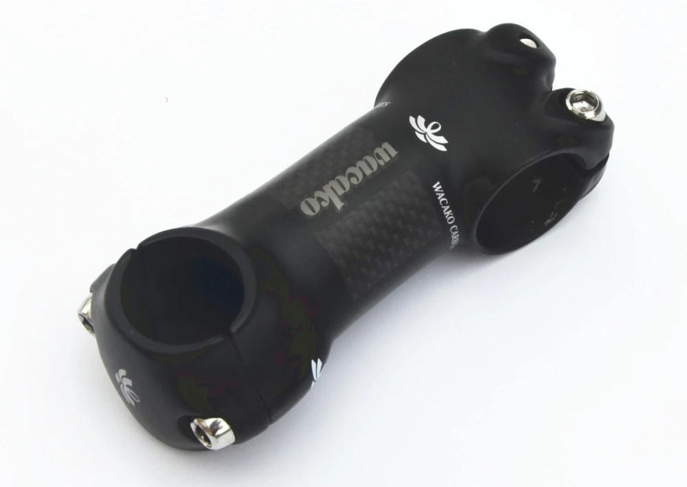 wacako 25.4mm stem carbon Aluminum Alloy bicycle road mountain MTB 50/60/70/80mm | Спорт и развлечения
