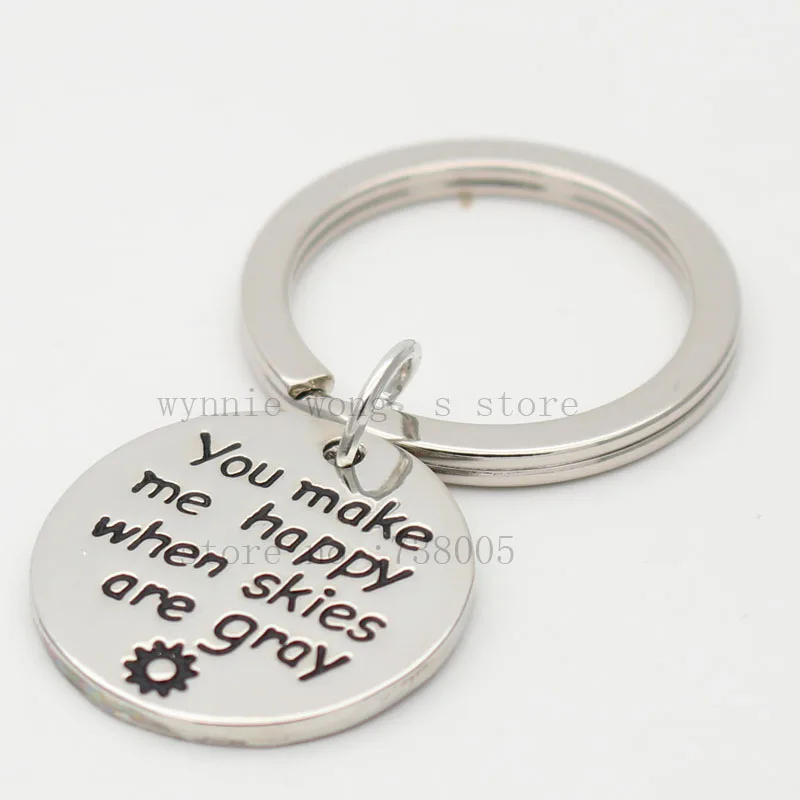 Новинка 2017 ювелирные изделия с ручной штамповкой ожерелье и брелок сделай меня