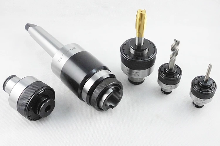 1set MT2 MT3 GT12 tapping tool holder floating expandable chuck+5pcs collet M4-M12 for CNC mill lathe cutter | Инструменты