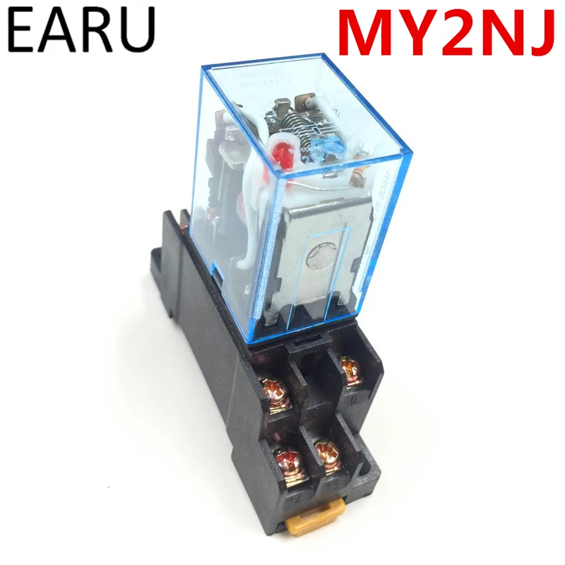 5 комплектов MY2P HH52P MY2NJ релейная катушка общего назначения DPDT Micro Mini