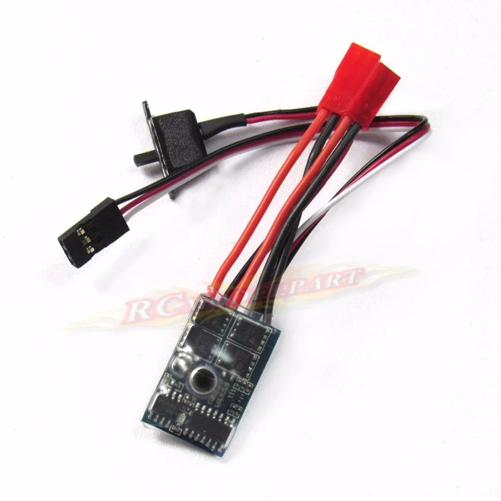 Электрический регулятор скорости Hobbypower 10A Brushed ESC для радиоуправляемого