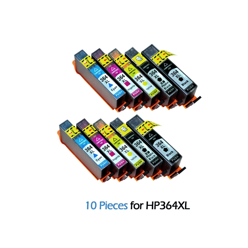 

364XL XiongCai Compatible Ink Cartridges for HP 364 Photosmart Deskjet 3070A 5510 6510 B209a C510a C309a Printer For HP364 XL