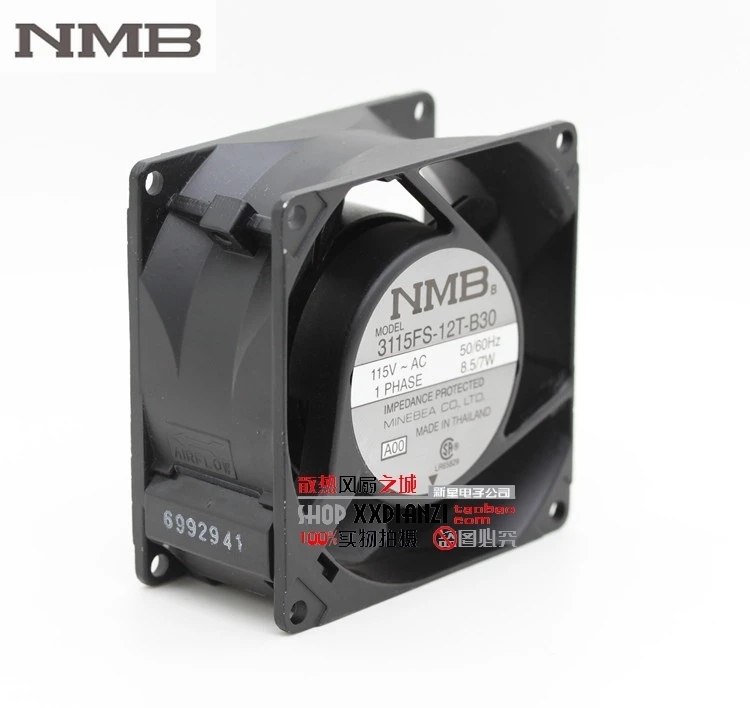 NMB 3115FS-12T-B30 8038 8  AC 115V 8, 5 W/7 W