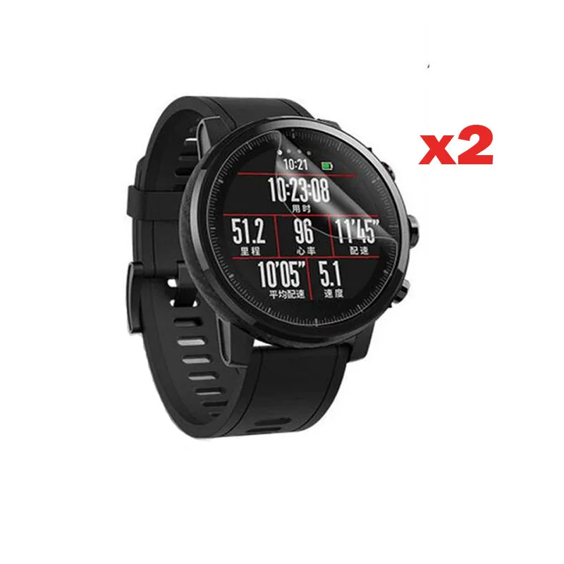 Мягкая прозрачная защитная пленка из ТПУ Для Xiaomi Huami Amazfit Pace Stratos 2/2S Защитная для