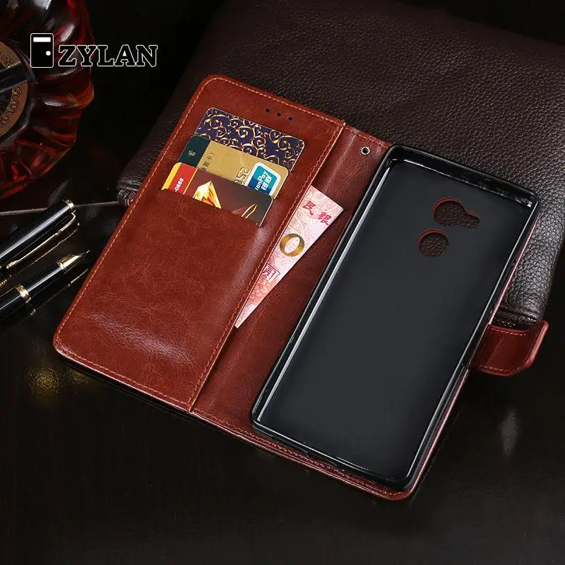 ZYLAN чехол для Coque huawei Honor 6c Pro бумажник кожаный флип Капа чехол-подставка держатель