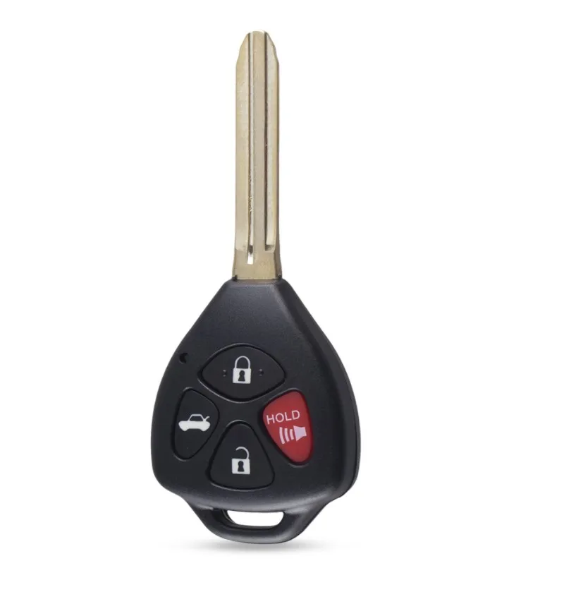 4 кнопки дистанционный ключ брелок от машины для Toyota RAV4 2006 2007 2008 2009 2010 433 МГц 4D67 чип