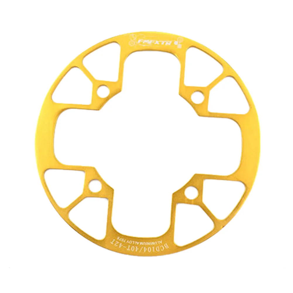 Tooth Guard Easy Install Round Wheel Protective Bike Accessories Plate Cog Crankset Durable Aluminum Alloy Bicycle Sprocket | Спорт и