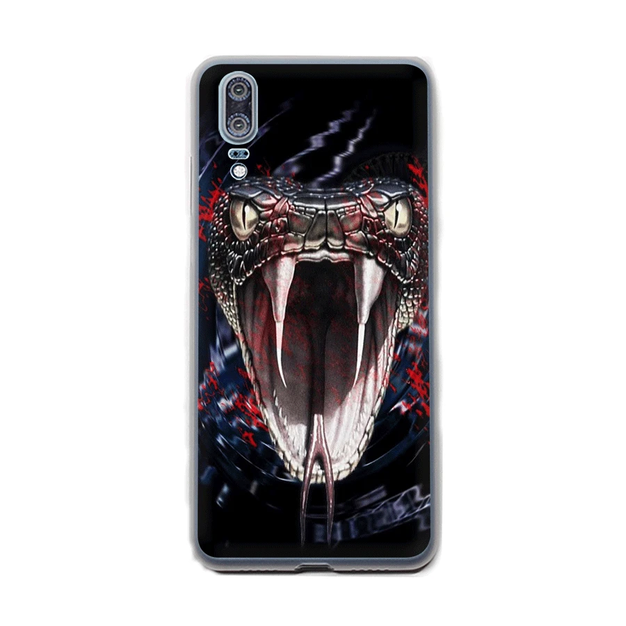 Чехол для телефона Desxz Snake Huawei P30 P8 P9 P10 P20 Pro P Smart Lite Mini Plus | Мобильные телефоны и