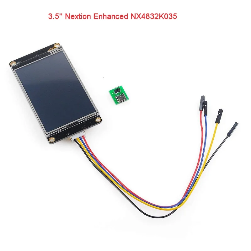 3.5 inch Display Nextion Enhanced 3,5 ''USART HMI резистивный сенсорный дисплей NX4832K035/прозрачный акриловый чехол для Arduino Raspberry Pi FZ1753 - Цвет: 3.5 inch Display