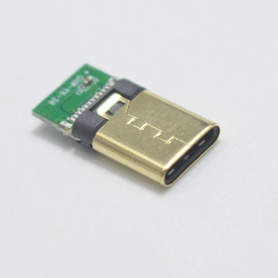 4 шт. DIY OTG Φ 5Pin сварочная штепсельная Вилка USB 3 1 Type C Коннектор с PCB платой