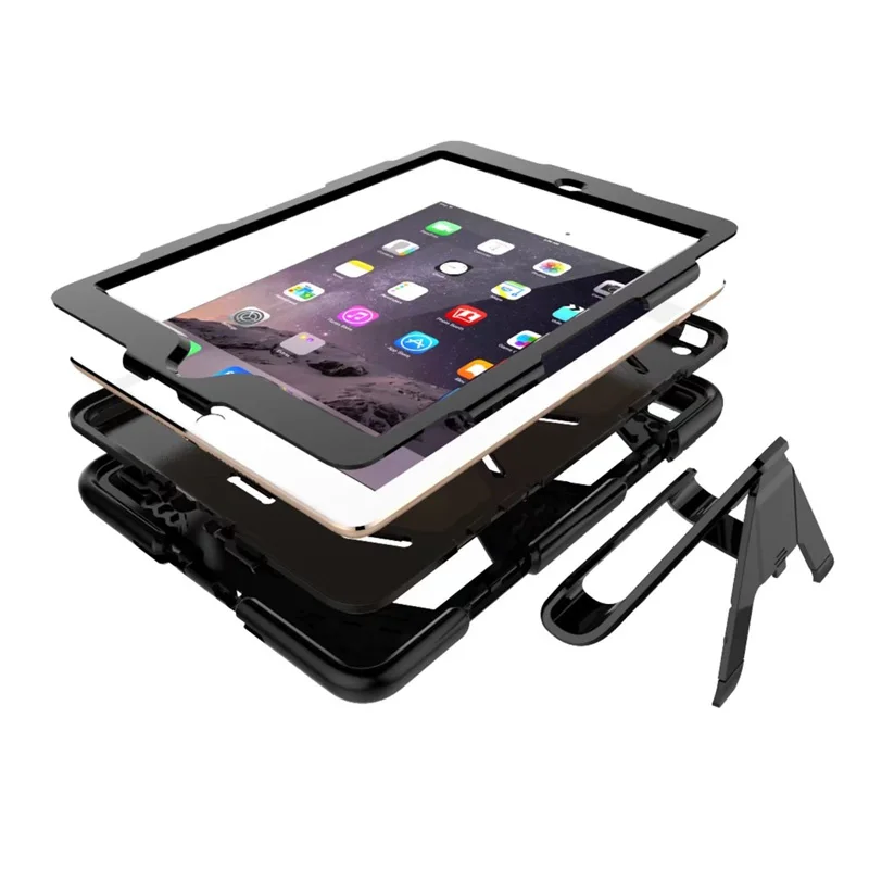 Чехол-подставка для iPad 9 7 2017 Pro Hybrid Armor PC силиконовый чехол 20 шт./лот компанией DHL Fedex
