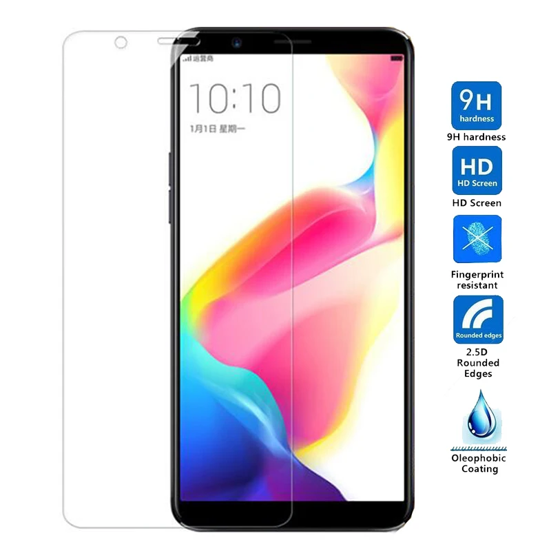 9H 2.5D Закаленное стекло для OPPO R7 R7S R15 R9 R9S R11 RS11S PLUS Защитная пленка экрана телефона