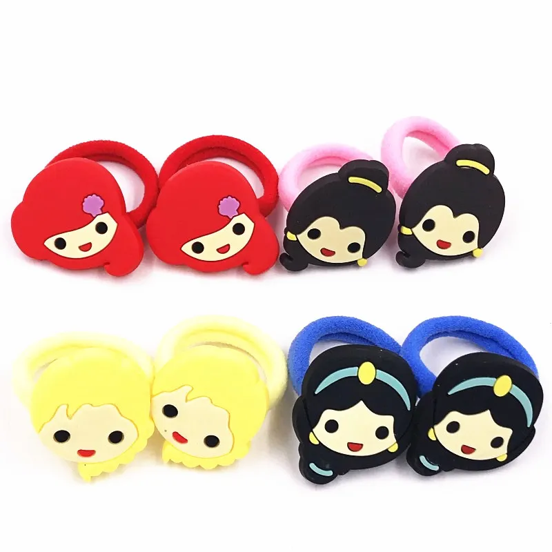2PCS Elsa Anna Princess Children headband BB Hair clips Hairpins Diy Accessories Kids Elastics bands 1pair head wrap | Детская одежда и