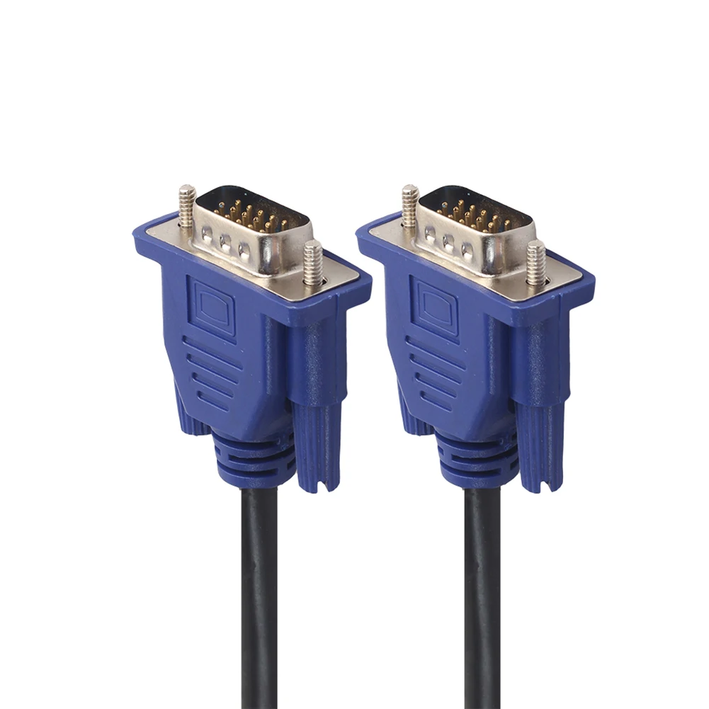 Компьютер VGA кабель HD 15 Pin папа удлинитель Кабель шнур Медная линия для ноутбука