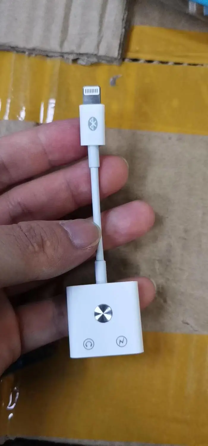 Bluetooth 2 в 1 кабель-адаптер с домашней кнопкой 3 5 мм и портом освещения зарядкой