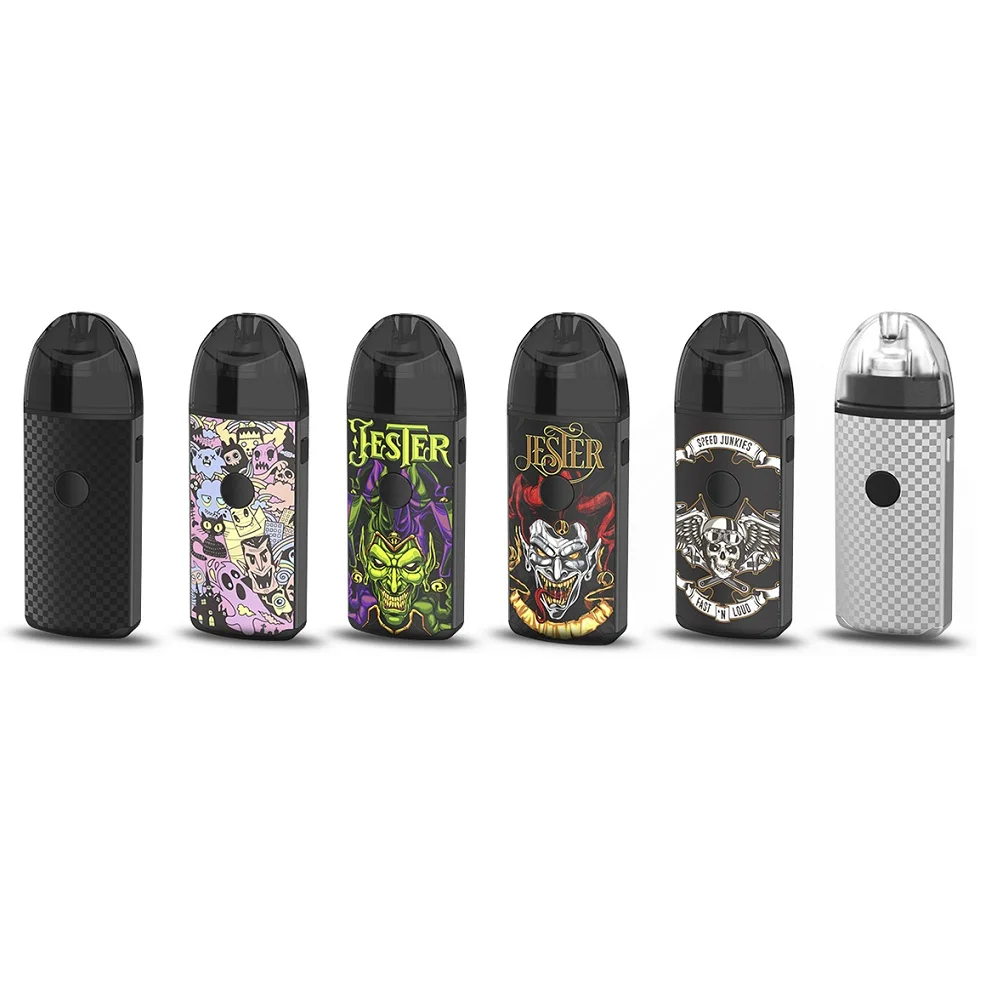 Pod Vape комплект Vapefly Jester электронная сигарета стартовый набор 1000 мАч батарея 2 мл
