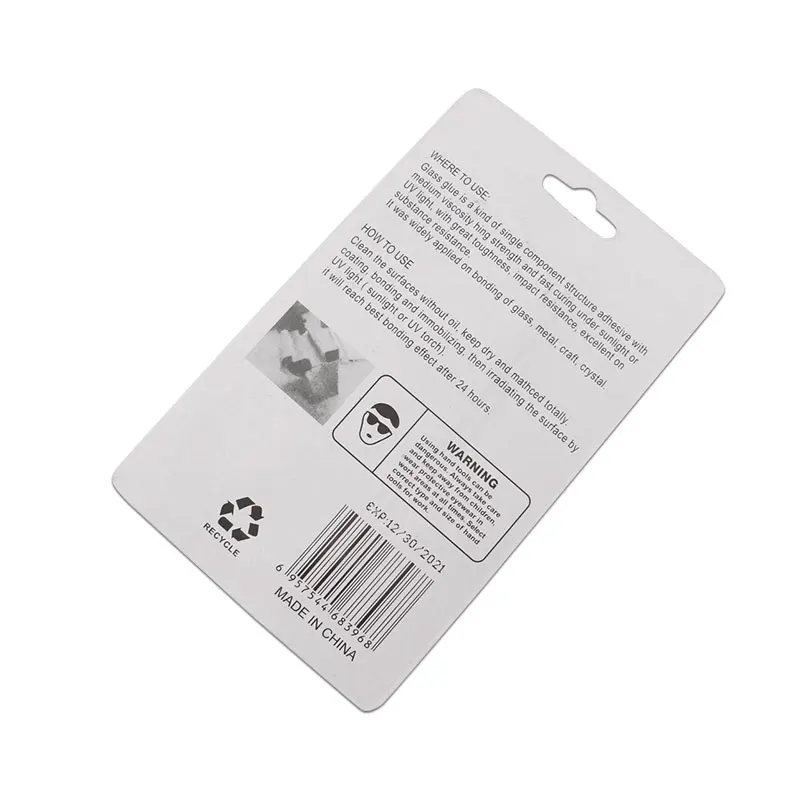 Жидкая УФ отверждаемая эпоксидная смола клей отверждения клейкая настольная