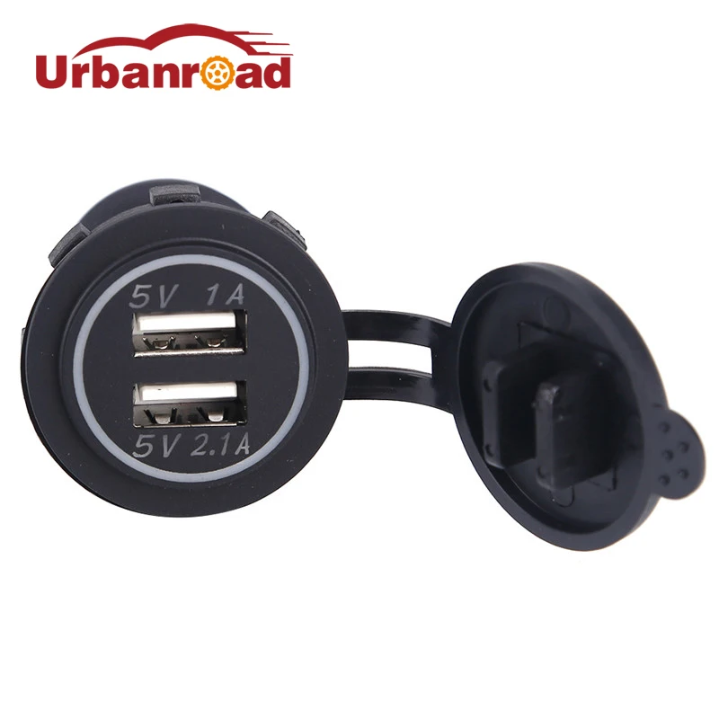 Универсальное автомобильное зарядное устройство с двумя Usb-портами 5 В 2 1 а/1 А |