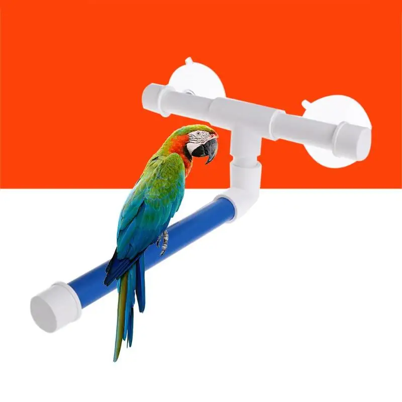 Pet Parrot птица стоящая платформа настенная полка-стеллаж для ванной душевая