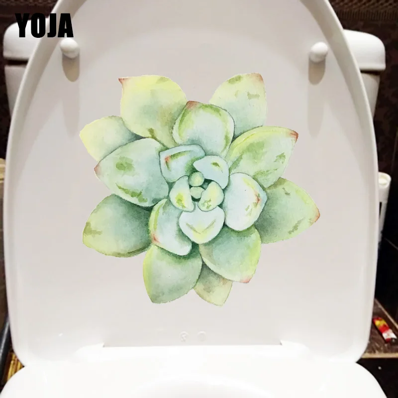 YOJA 23 4*22 7 см Зеленые свежие суккуленты модная Наклейка на стену домашний декор