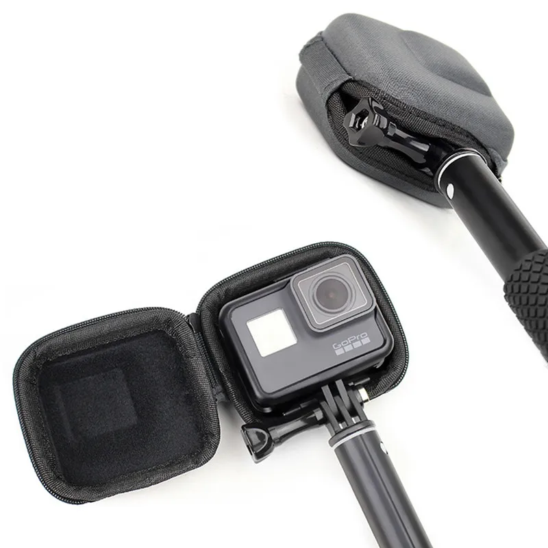 Anordsem аксессуары для GoPro Mini EVA защитный чехол хранения сумка Go Pro Hero9 8 7 6 5 4 3 + черный