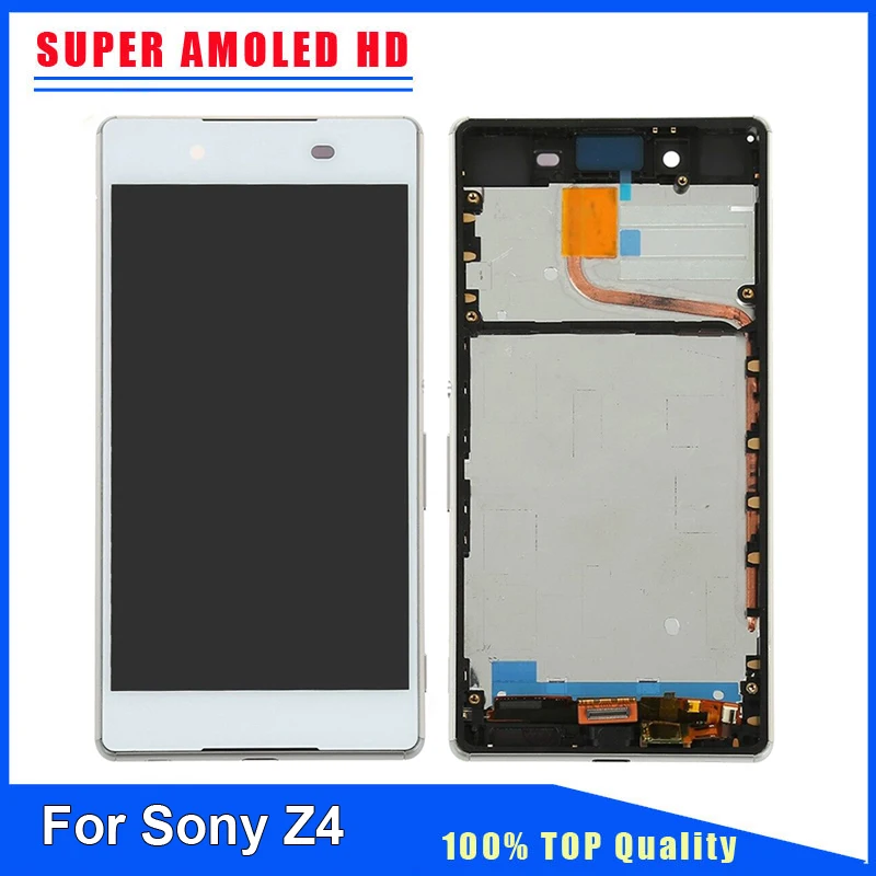 Новое поступление для sony Xperia Z4 Lcd с цифровым преобразователем ЖК-полной ЖК