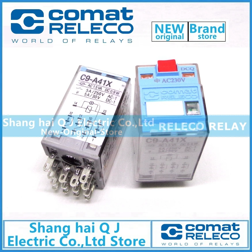 

RELECO C9-A41X AC230V 230VAC relay Brand new and original