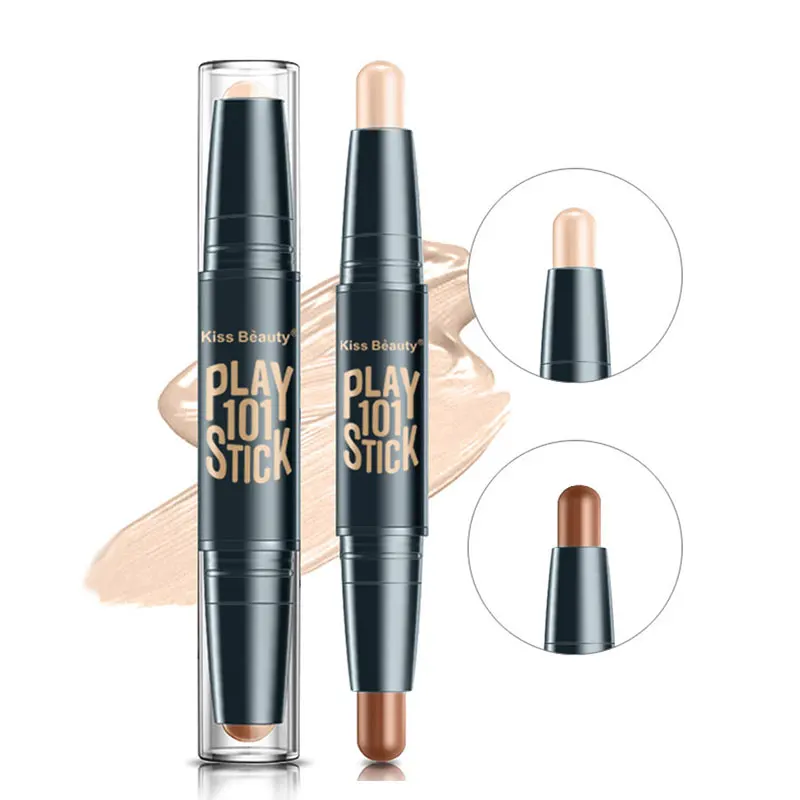 Леди лица хайлайтер основа базовый контур ручка Стик красота макияж лицо порошок