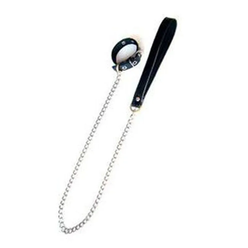 Горячая Распродажа пенис из искусственной кожи кольцо петуха набор цепи поводок