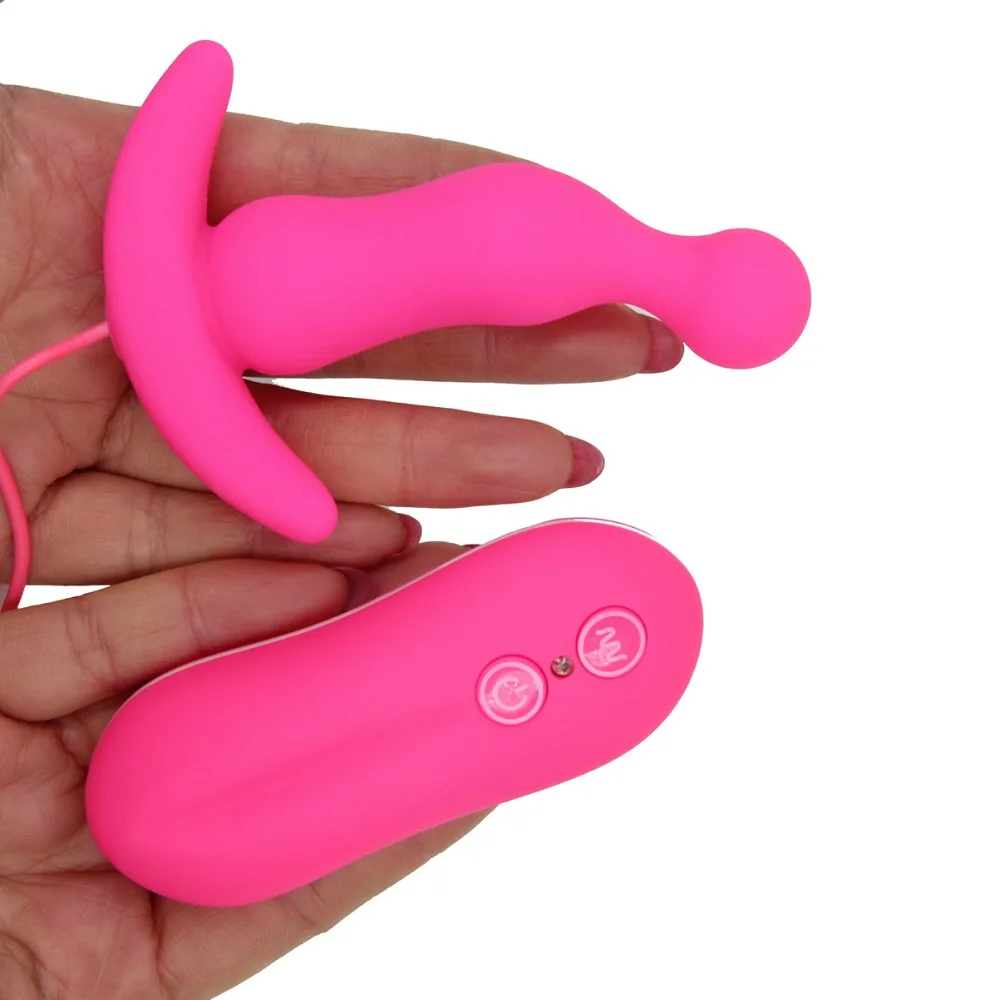 Dingye Вибратор Анальная пробка простаты Массажер Пробка-вибратор простата