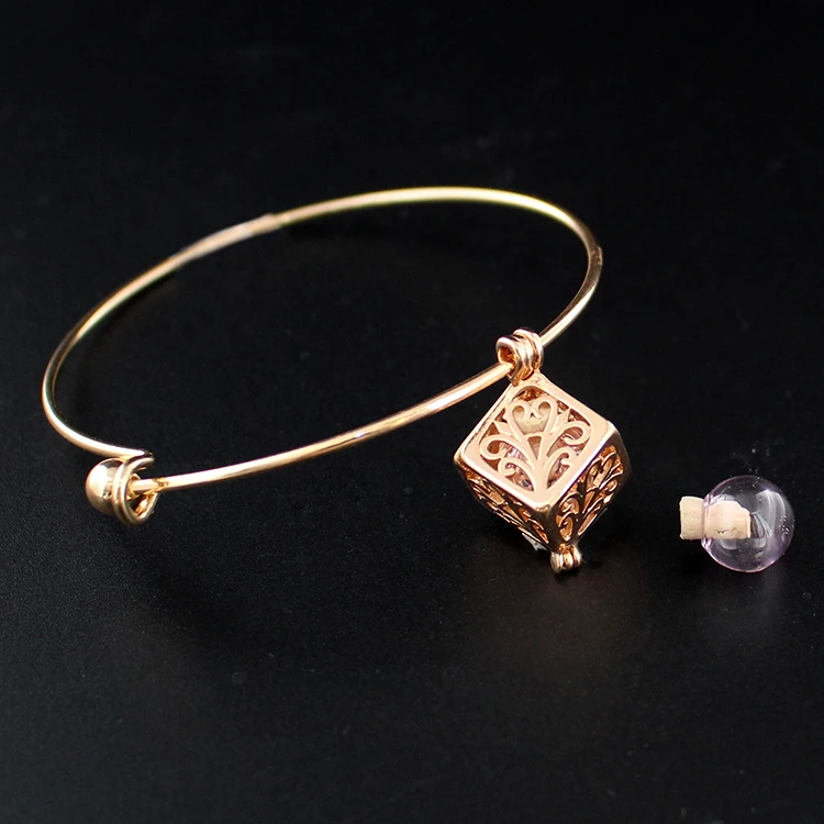 1 шт. квадратный медальон с наполняемым стеклом | Украшения и аксессуары