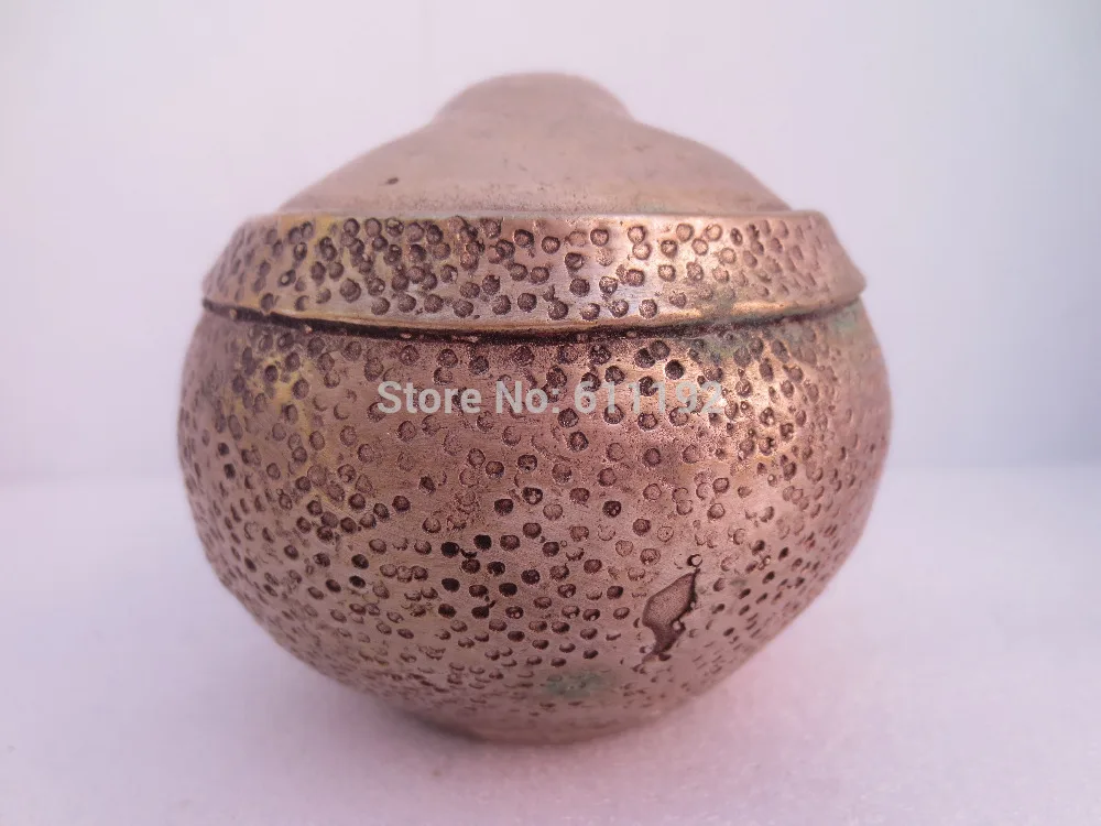 Азиатский тибетский серебряный ручной резной буддизм злые духи счастливый будда