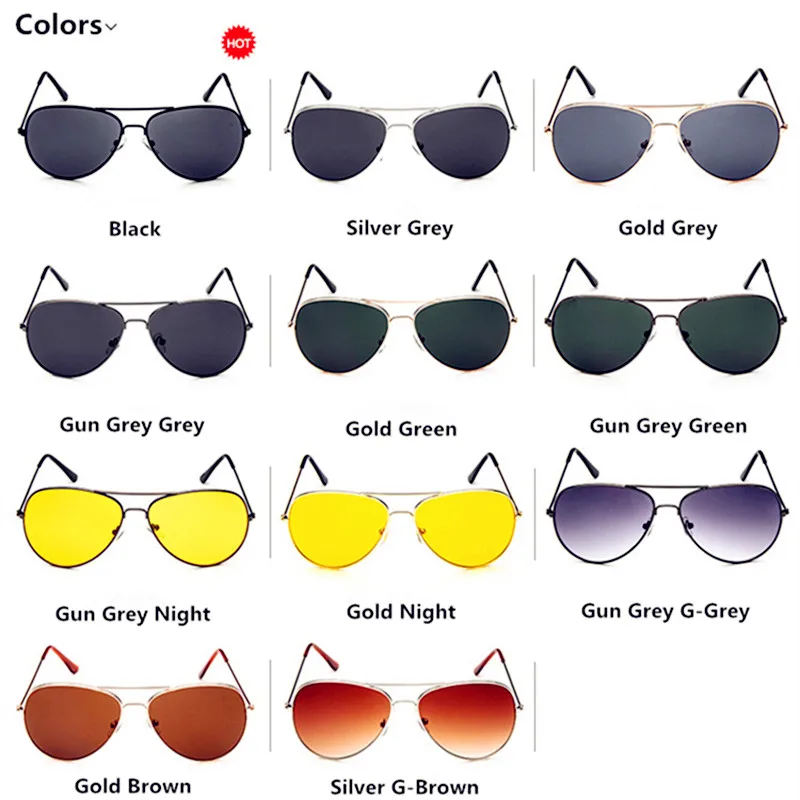 Женские Классические солнцезащитные очки в ретро стиле с металлической оправой