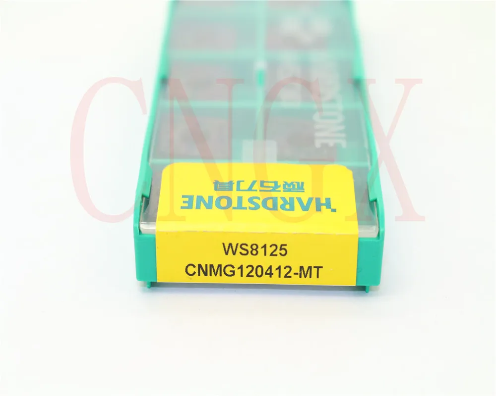 10P высокое качество CNMG120412/CNMG433-MT WS8125 ЧПУ карбидные вставки для Арбор
