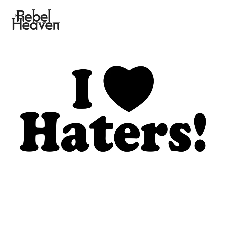 Стайлинг автомобиля Rebel Heaven I Love Haters! Привлекательные губы для девушек Бога модель